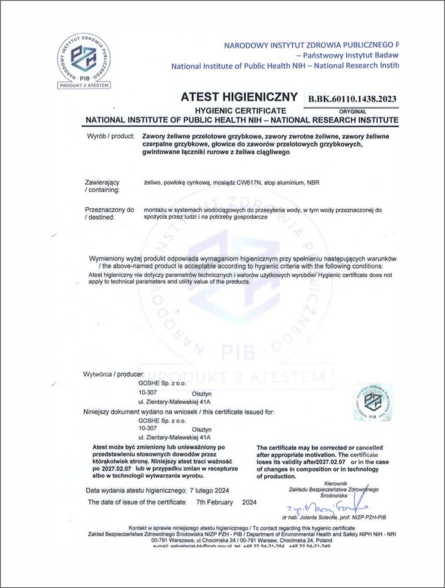 • PZH złączki żeliwne