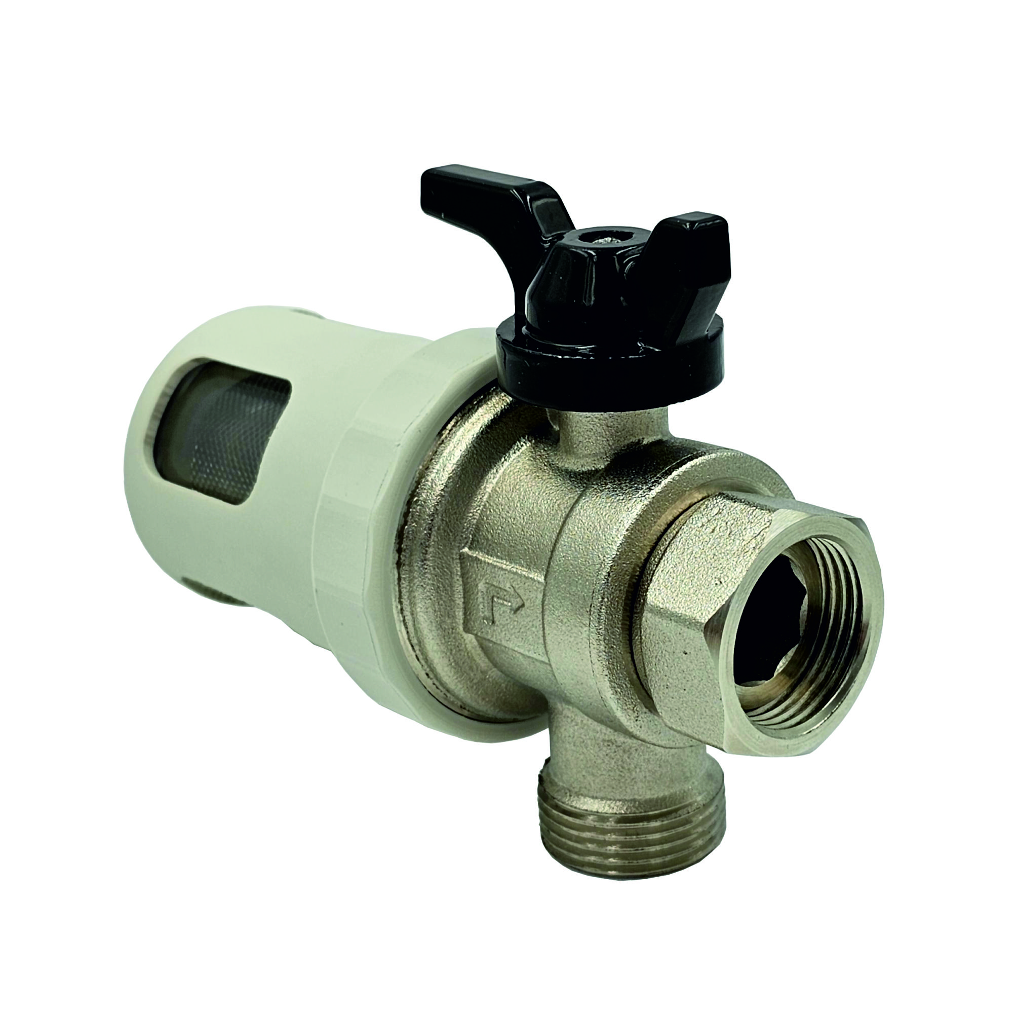 Zawór kątowy z filtrem magnetycznym 3/4″ (DN20) - obrazek 2